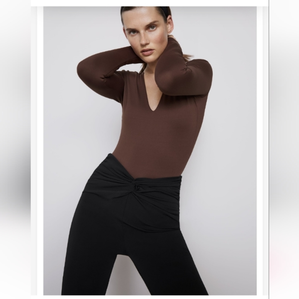 Zara knotted pants